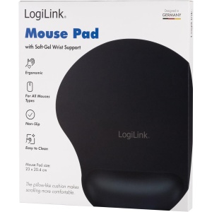 Ergonomska podloga za miško LogiLink Gel Zdrava-pisarna.si Ergonomska podloga za miško LogiLink Gel Zdrava-pisarna.si