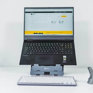 Zložljivo stojalo za prenosnik BE FlexTop 170 Zdrava-pisarna.si