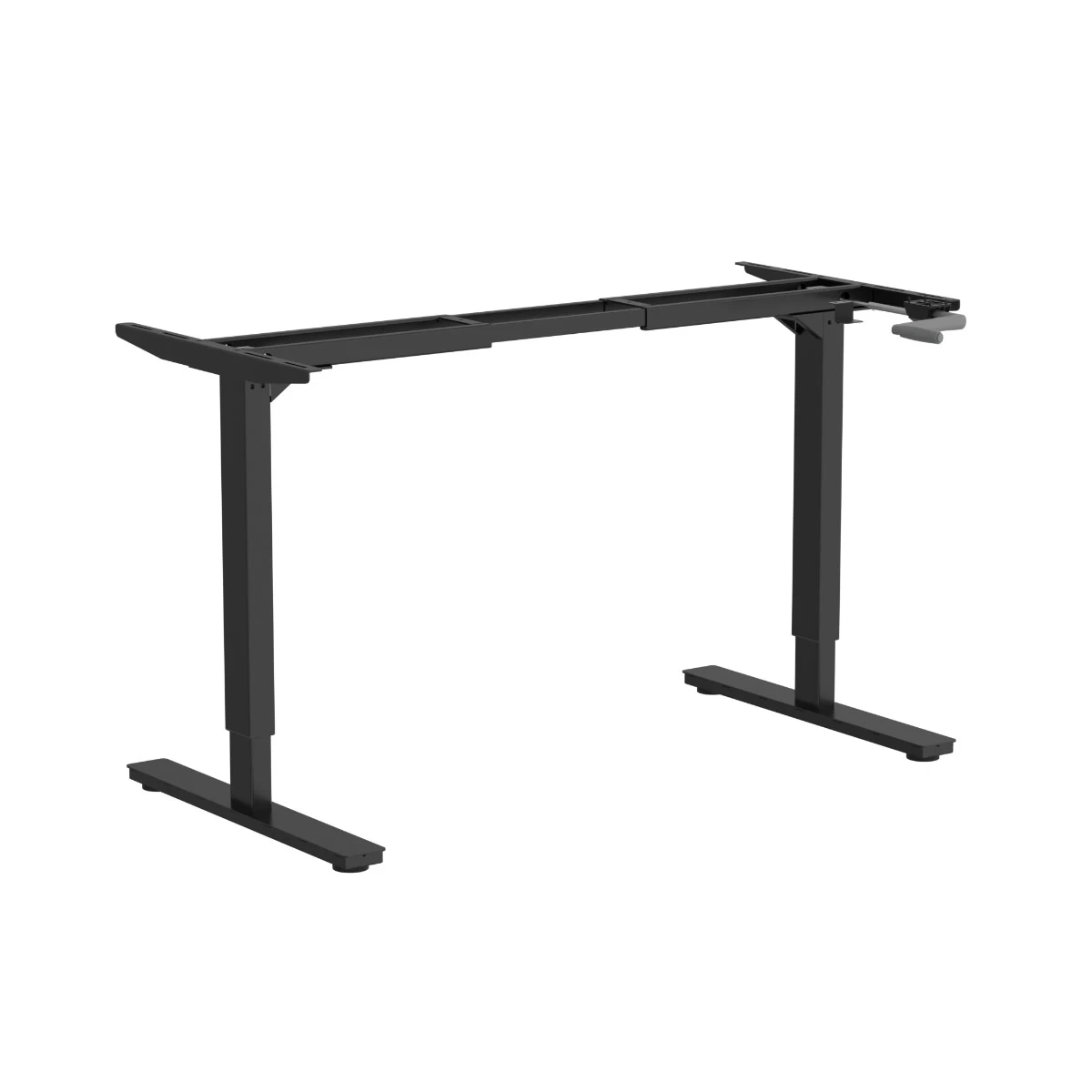 Ročna dvižna pisarniška miza MoveUP Handle Zdrava-pisarna.si Ročna dvižna pisarniška miza MoveUP Handle