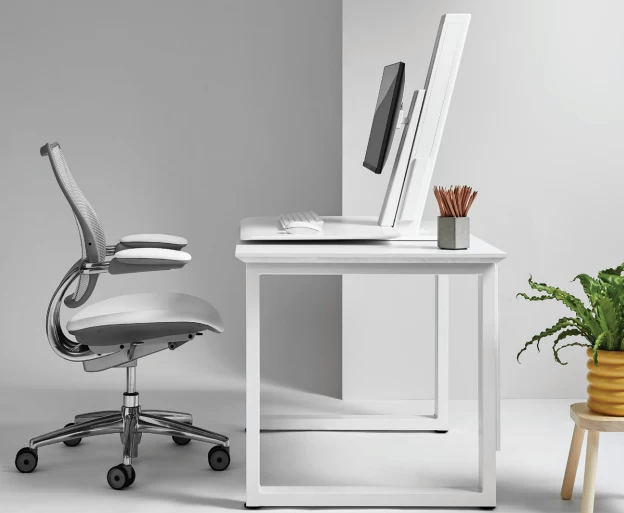 Dvižna delovna postaja Humanscale® QuickStand Eco Zdrava-pisarna.si Dvižna delovna postaja Humanscale® QuickStand Eco - slika 6