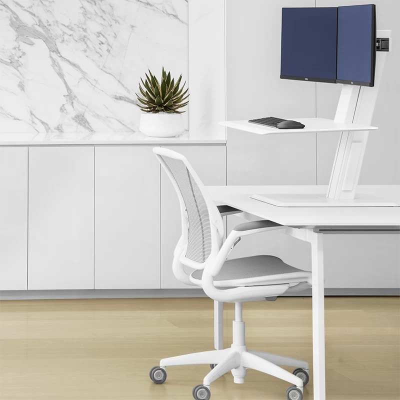 Dvižna delovna postaja Humanscale® QuickStand Eco Zdrava-pisarna.si Dvižna delovna postaja Humanscale® QuickStand Eco - slika 3