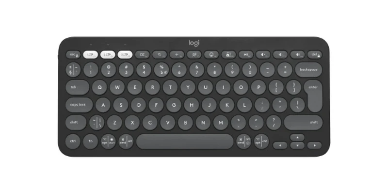 Kompaktna tipkovnica Logitech Pebble Keys 2 K380s Multi-Device, SLO Zdrava-pisarna.si Kompaktna tipkovnica Logitech Pebble Keys 2 K380s Multi-Device, SLO - slika 6